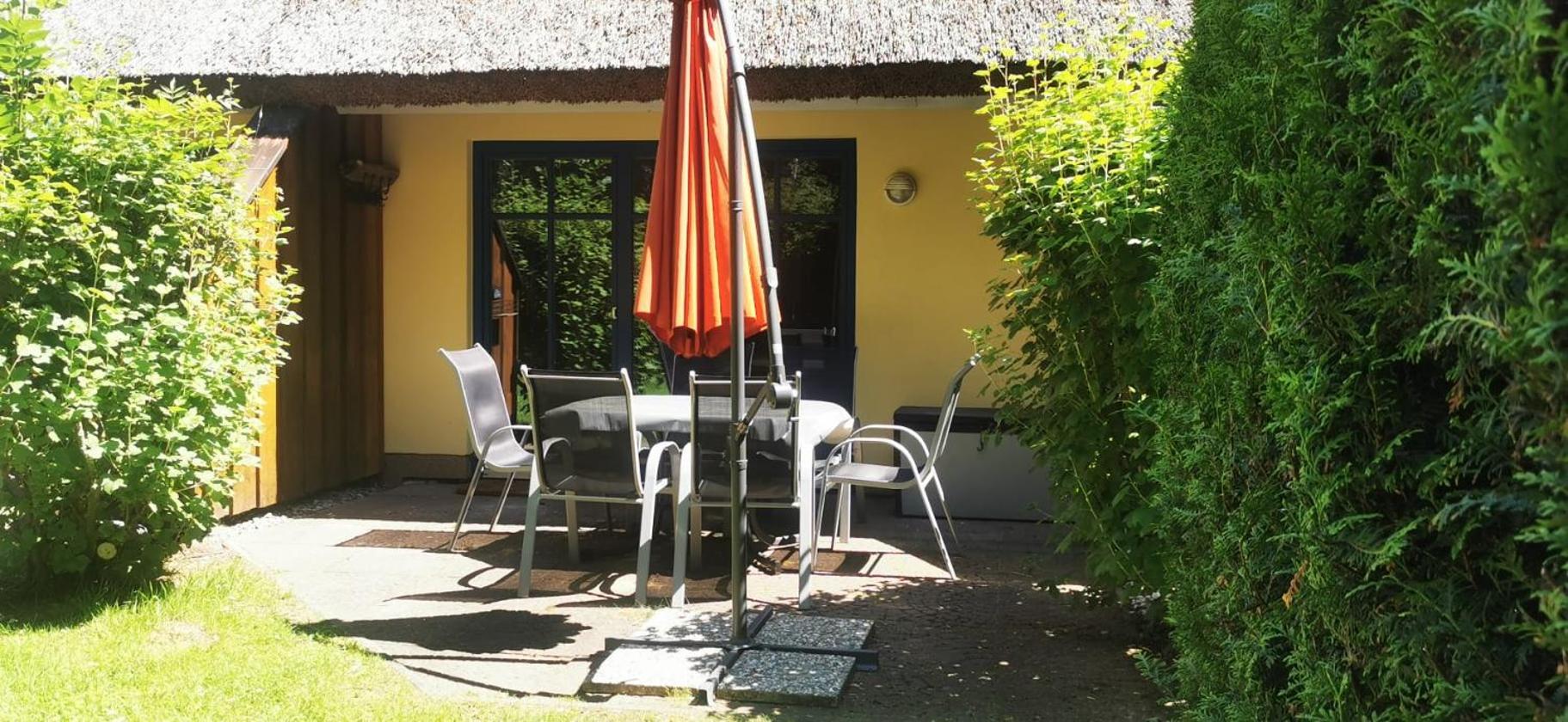 Villa Reetdachhaus Holunder 2 Puddemin Exterior foto